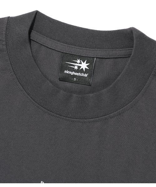 NICE GHOST CLUB(ナイスゴーストクラブ)の「LITTLE DEVIL GIRL DRAWING BIG BIG L/S TEE_CHARCOAL(NG2FFUT559A)(Tシャツ/カットソー・レディース・チャコール・SMALL/MEDIUM)」の3枚目の写真