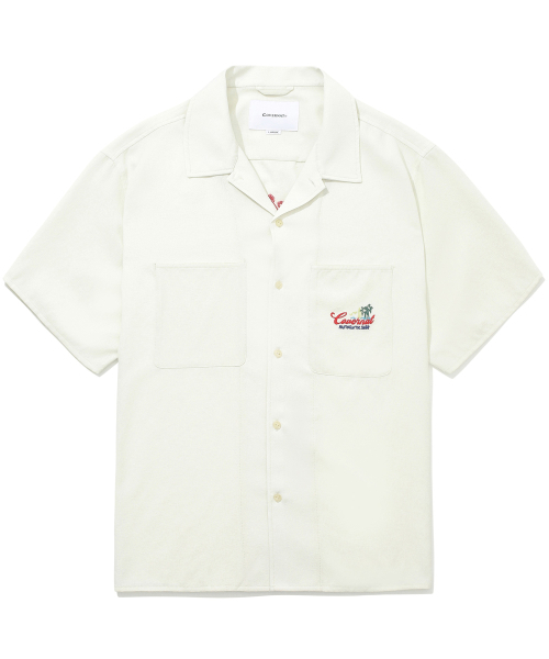 COVERNAT(カバーナット)の「サーフショップ ハーフシャツ アイボリー(シャツ/ブラウス・レディース・その他・X-LARGE/MEDIUM/LARGE/XX-LARGE)」の10枚目の写真