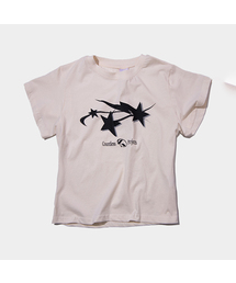 SOME PLACE（サムプレイス）の「ユニセックスシンボルグラフィッククロップオーバーサイズ半袖Tシャツ_3COLOR（Tシャツ/カットソー）」