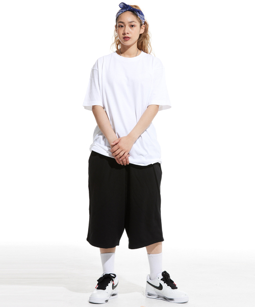 CREAM SODA LAB(クリームソーダラボ)の「LAB カーペンター ルーズフィット トレーニング ショートパンツ ブラック(その他パンツ・メンズ・その他・LARGE/MEDIUM/X-LARGE)」の2枚目の写真