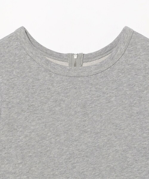 Ray BEAMS（レイビームス）の「ギャザー キリカエ スウェット クルーネック トップス（スウェット・レディース・ブラック/シルバー・ONE SIZE）」の20枚目の写真