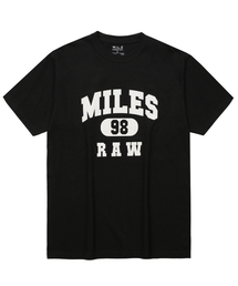 MILES 98 RAW CREW [BLACK]