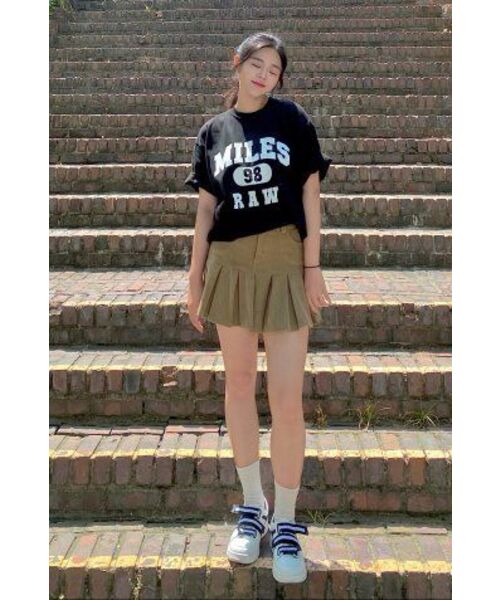THE MILE（ザマイル）の「MILES 98 RAW CREW [BLACK]（Tシャツ/カットソー・メンズ・その他・LARGE/MEDIUM/SMALL/X-LARGE/X-SMALL）」の4枚目の写真