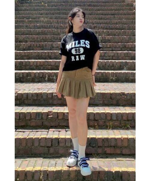 THE MILE（ザマイル）の「MILES 98 RAW CREW [BLACK]（Tシャツ/カットソー・メンズ・その他・LARGE/MEDIUM/SMALL/X-LARGE/X-SMALL）」の6枚目の写真
