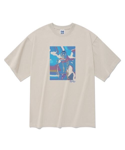 RADINEO(ラディネオ)の「スティール 半袖Tシャツ ベージュ(Tシャツ/カットソー・メンズ・その他・LARGE/MEDIUM/SMALL/X-LARGE)」の1枚目の写真