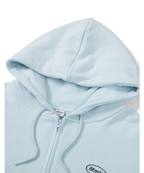 MMLG（エムエムエルジー）の「[Mmlg] SIMBOLPLAY HOOD ZIPUP (ICE BLUE)（パーカー・レディース・その他・X-LARGE/LARGE/MEDIUM/SMALL）」の3枚目の写真