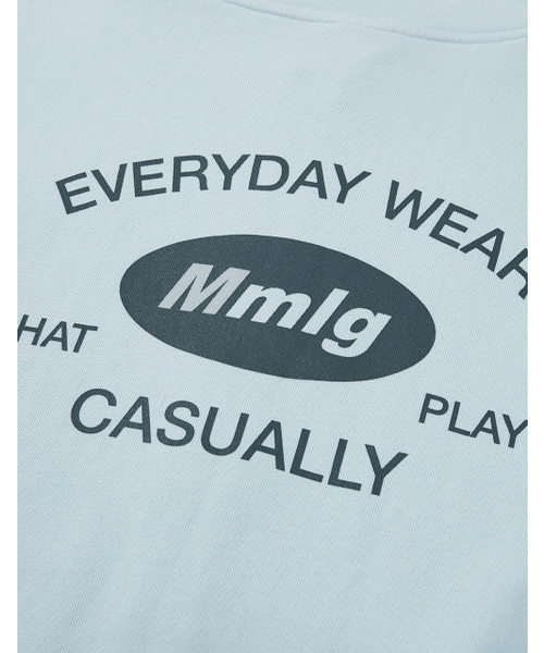 MMLG（エムエムエルジー）の「[Mmlg] SIMBOLPLAY HOOD ZIPUP (ICE BLUE)（パーカー・レディース・その他・X-LARGE/LARGE/MEDIUM/SMALL）」の8枚目の写真