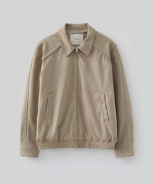 FABREGAT（ファブレガ）の「カレンスエードブルゾンジャケット（ベージュ）（MA-1）」
