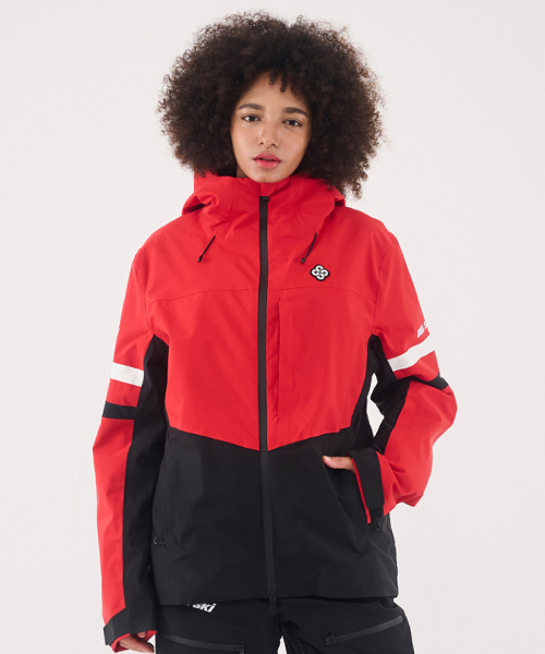 DOLL OUTERWEAR(ドラ アウターウェア)の「2425ティフォスキーコートRED男女共用(ナイロンジャケット・レディース・その他・SMALL/MEDIUM/LARGE/X-LARGE/X-SMALL)」の2枚目の写真