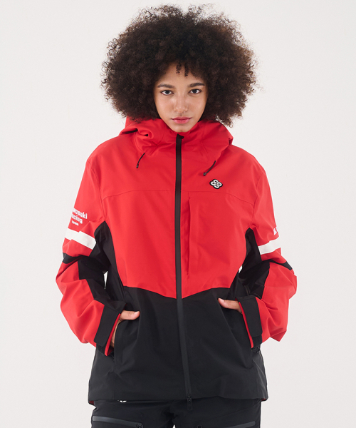 DOLL OUTERWEAR(ドラ アウターウェア)の「2425ティフォスキーコートRED男女共用(ナイロンジャケット・レディース・その他・SMALL/MEDIUM/LARGE/X-LARGE/X-SMALL)」の3枚目の写真