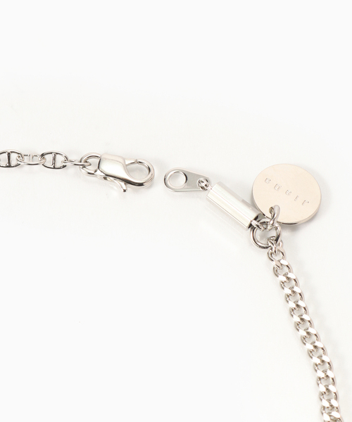 Jieda(ジエダ)の「JIEDA / ジエダ THIN SWITCHING NECKLACE(ネックレス・メンズ・シルバー・FREE)」の3枚目の写真