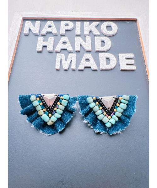 tone（トーン）の「【NAPIKO】デニムピアス(MA)（ピアス（両耳用）・レディース・B/A/E/D/C/F/その他8/その他10/その他13/その他1/その他2/その他3/その他5/その他11/その他4/その他7/その他9/その他12/その他6/その他14/その他15/その他16・FREE）」の17枚目の写真
