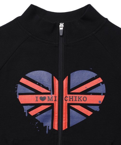 MICHIKO LONDON(ミチコ ロンドン)の「メルティングユニオンジャックジップアップブラック(ナイロンジャケット・レディース・その他・MEDIUM/SMALL)」の3枚目の写真