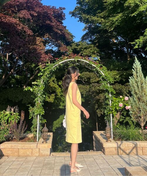 FIELDERS(フィールダーズ)の「BASIC OPEN BACK DRESS YELLOW(ワンピース・レディース・その他・SMALL/MEDIUM)」の8枚目の写真