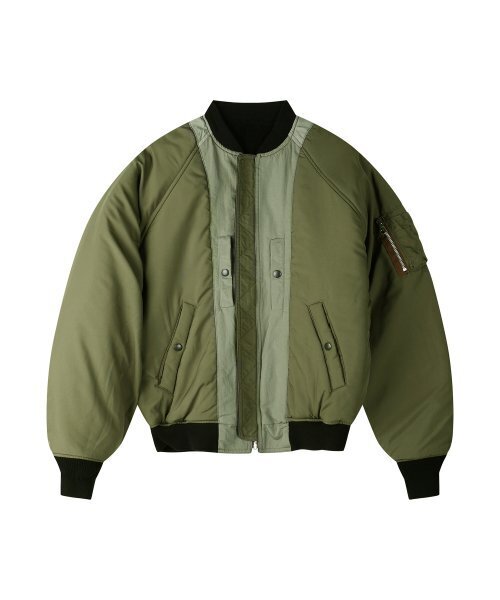 YOUNEEDGARMENTS(ユーニーズガーメンツ)の「ガンズバック MA-1 フライトジャケット (オリーブドロップ)(ブルゾン・メンズ・その他・40/38)」の4枚目の写真