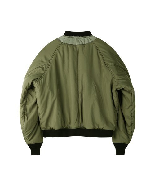 YOUNEEDGARMENTS(ユーニーズガーメンツ)の「ガンズバック MA-1 フライトジャケット (オリーブドロップ)(ブルゾン・メンズ・その他・40/38)」の3枚目の写真