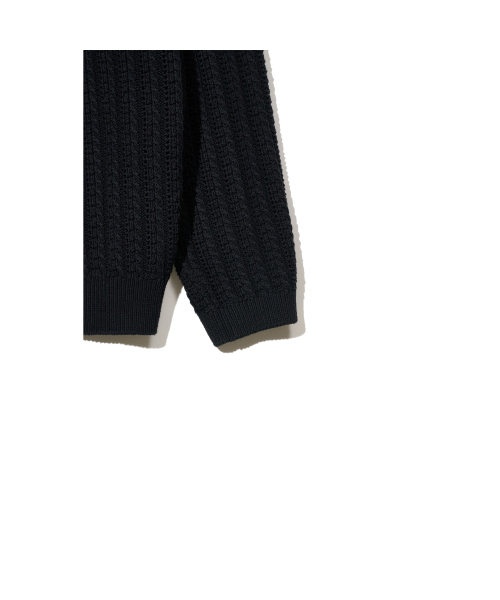 ZNO(ジーアンドオー)の「クロシェニットカーディガン(ブラック)(カーディガン/ボレロ・メンズ・その他・LARGE/MEDIUM)」の5枚目の写真