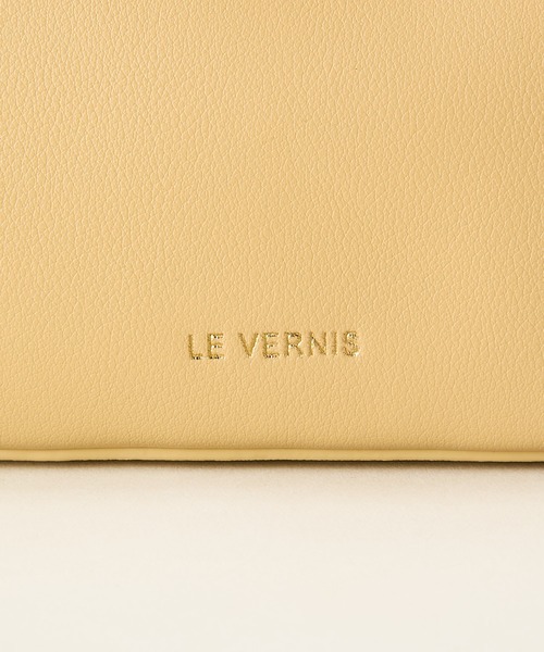 LE VERNIS（ル・ベルニ）の「LE VERNIS(ル・ベルニ) 【オケージョン対応】Marble horn SQ bag（ハンドバッグ・レディース・ブルー/ブラック/イエロー・FREE）」の7枚目の写真