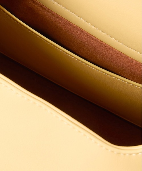 LE VERNIS（ル・ベルニ）の「LE VERNIS(ル・ベルニ) 【オケージョン対応】Marble horn SQ bag（ハンドバッグ・レディース・ブルー/ブラック/イエロー・FREE）」の11枚目の写真