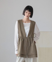 LOWRYS FARM | メランジツイルベスト　593590(ベスト)