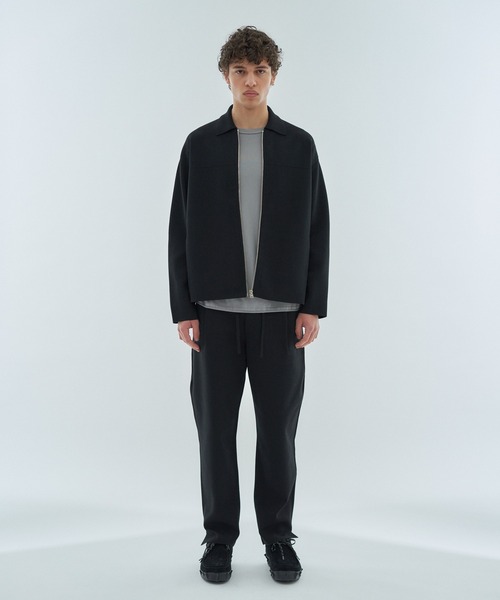 ESTNATION(エストネーション)の「ESTNATION / ミラノリブ テーパードパンツ(その他パンツ・メンズ・オフホワイト/ブラック・LARGE/MEDIUM)」の16枚目の写真