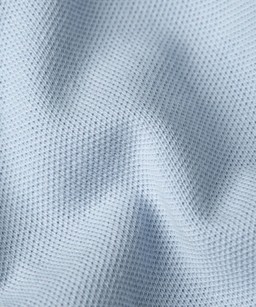 G-STAR(ジースター)の「DUNDA SLIM STRIPE POLO/ベーシックデザインワンポイントロゴストライプポロシャツ(ポロシャツ・メンズ・ライトブルー/ライトグリーン・LARGE/MEDIUM/SMALL/X-SMALL/X-LARGE)」の8枚目の写真
