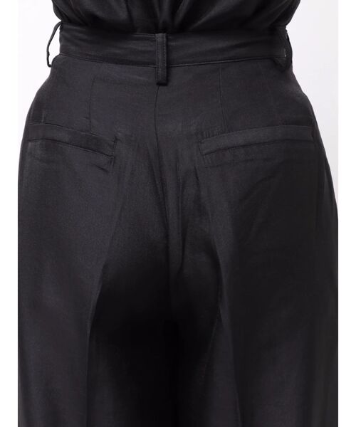 TONAL（トーナル）の「シアー2タックワイドパンツ（その他パンツ・レディース・ブルー/ブラウン/ブラック・MEDIUM/SMALL）」の9枚目の写真