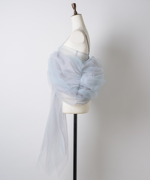 J1U by LA BELLE ETUDE(ジユウバイラベルエチュード)の「candyリボンビスチェ(シャツ/ブラウス・レディース・ブラック/ピンク/ホワイト/ライトブルー・FREE)」の13枚目の写真