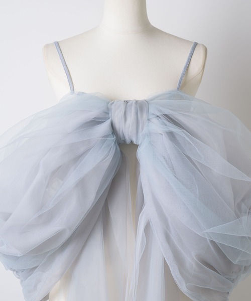 J1U by LA BELLE ETUDE(ジユウバイラベルエチュード)の「candyリボンビスチェ(シャツ/ブラウス・レディース・ブラック/ピンク/ホワイト/ライトブルー・FREE)」の15枚目の写真