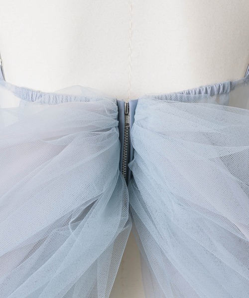 J1U by LA BELLE ETUDE(ジユウバイラベルエチュード)の「candyリボンビスチェ(シャツ/ブラウス・レディース・ブラック/ピンク/ホワイト/ライトブルー・FREE)」の21枚目の写真