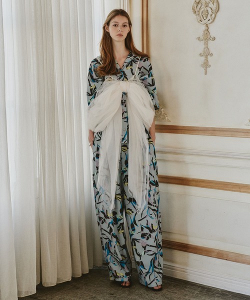 J1U by LA BELLE ETUDE(ジユウバイラベルエチュード)の「candyリボンビスチェ(シャツ/ブラウス・レディース・ブラック/ピンク/ホワイト/ライトブルー・FREE)」の8枚目の写真