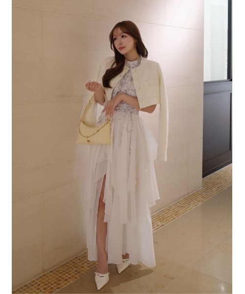 Darich（ダーリッチ）の「アメスリギャザーシフォンロングワンピース