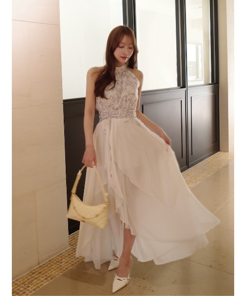 Darich（ダーリッチ）の「アメスリギャザーシフォンロングワンピース