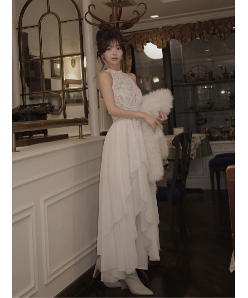 Darich（ダーリッチ）の「アメスリギャザーシフォンロングワンピース