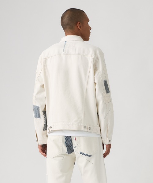 Levi's（リーバイス）の「Levi's/リーバイス 501(R) DAY SPECIAL COLLECTION TYPEⅢ リラックスフィット トラッカージャケット（デニムジャケット・メンズ・ホワイト・M/L/XL/S）」の3枚目の写真