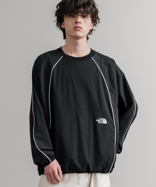 THE NORTH FACE(ザノースフェイス)の「日本未展開モデル THE NORTH FACE ザ・ノースフェイス DYNAMO CREWNECK ダイナモクルーネックナイロン長袖カットソー(Tシャツ/カットソー・メンズ・ライトグレー/チャコールグレー/ブラック・L/M/XL/S)」の4枚目の写真