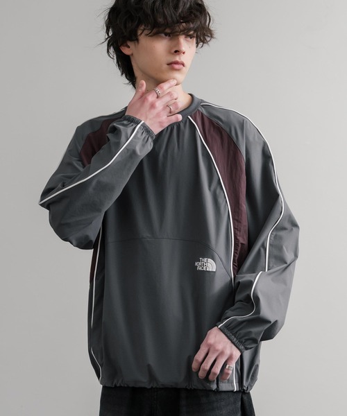 THE NORTH FACE(ザノースフェイス)の「日本未展開モデル THE NORTH FACE ザ・ノースフェイス DYNAMO CREWNECK ダイナモクルーネックナイロン長袖カットソー(Tシャツ/カットソー・メンズ・ライトグレー/チャコールグレー/ブラック・L/M/XL/S)」の8枚目の写真