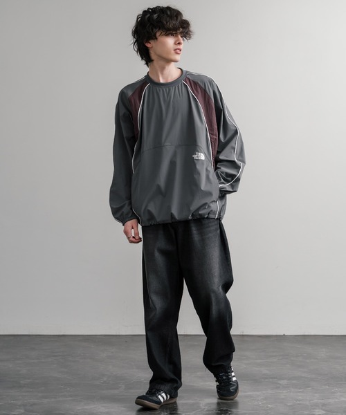 THE NORTH FACE(ザノースフェイス)の「日本未展開モデル THE NORTH FACE ザ・ノースフェイス DYNAMO CREWNECK ダイナモクルーネックナイロン長袖カットソー(Tシャツ/カットソー・メンズ・ライトグレー/チャコールグレー/ブラック・L/M/XL/S)」の11枚目の写真