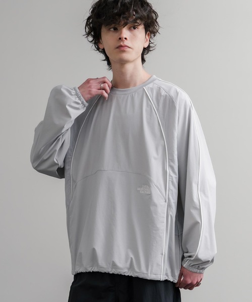 THE NORTH FACE(ザノースフェイス)の「日本未展開モデル THE NORTH FACE ザ・ノースフェイス DYNAMO CREWNECK ダイナモクルーネックナイロン長袖カットソー(Tシャツ/カットソー・メンズ・ライトグレー/チャコールグレー/ブラック・L/M/XL/S)」の14枚目の写真