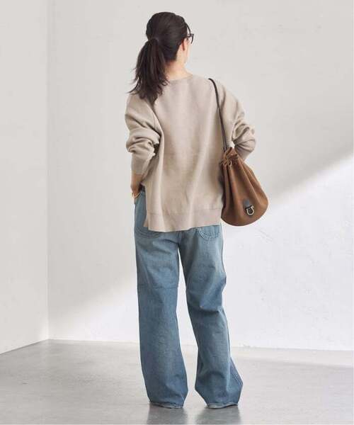 FRAMeWORK（フレームワーク）の「《追加》BRICK/ブリック 別注ULTRA SUEDE FABRIC POOLBAG2（ショルダーバッグ・レディース・ブラウン・FREE）」の3枚目の写真