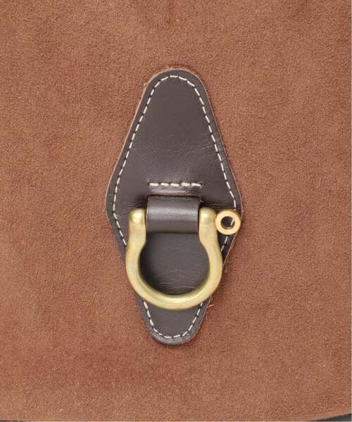 FRAMeWORK（フレームワーク）の「《追加》BRICK/ブリック 別注ULTRA SUEDE FABRIC POOLBAG2（ショルダーバッグ・レディース・ブラウン・FREE）」の17枚目の写真