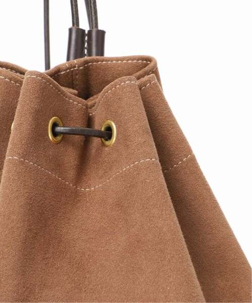 FRAMeWORK（フレームワーク）の「《追加》BRICK/ブリック 別注ULTRA SUEDE FABRIC POOLBAG2（ショルダーバッグ・レディース・ブラウン・FREE）」の19枚目の写真
