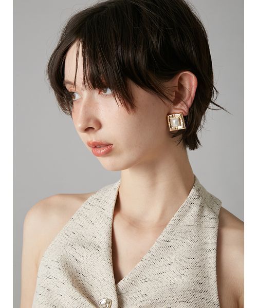 LILY BROWN（リリーブラウン）の「Vintageモチーフイヤリング（イヤリング・レディース・B/C/A・F）」の4枚目の写真