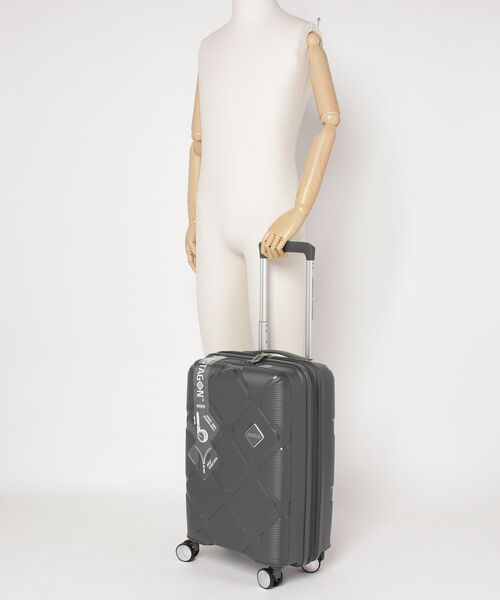AMERICAN TOURISTER(アメリカンツーリスター)の「アメリカンツーリスター INSTAGON スピナー55/20 エキスパンダーTSA V2 ダークグレー(スーツケース/キャリーバッグ・メンズ・ダークグレー・S)」の11枚目の写真