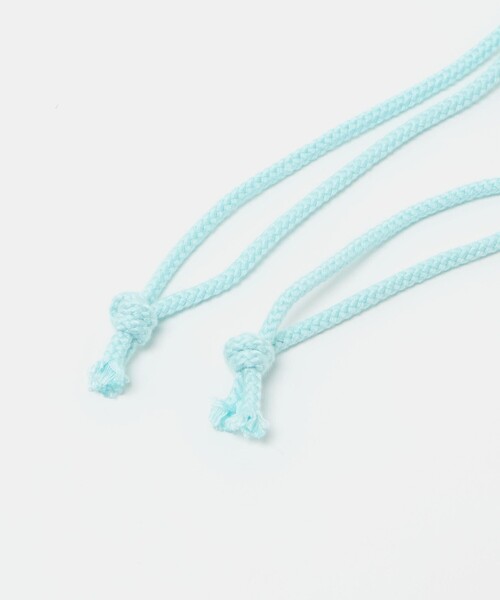 green label relaxing(グリーンレーベルリラクシング)の「巾着バッグ(小)(ギンガム) / キッズ(トートバッグ・キッズ・ライトブルー/ライラック・FREE)」の7枚目の写真