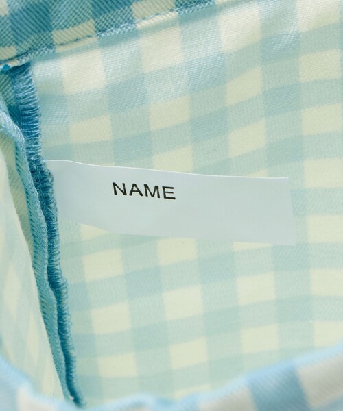 green label relaxing(グリーンレーベルリラクシング)の「巾着バッグ(小)(ギンガム) / キッズ(トートバッグ・キッズ・ライトブルー/ライラック・FREE)」の9枚目の写真