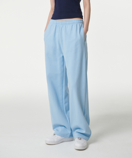 MUSINSA STANDARD WOMAN（ムシンサスタンダードウーマン）の「ウィメンズリラックスドラウンジスウェットパンツ[スカイブルー]（スウェットパンツ・レディース・その他・LARGE/MEDIUM/SMALL/X-SMALL）」の2枚目の写真