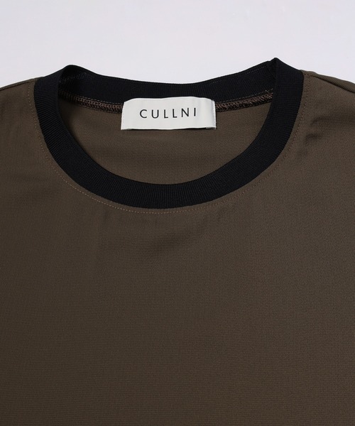 CULLNI(クルニ)の「Dry Stretch Cloth Drawstring Short Sleeve Pullover(Tシャツ/カットソー・メンズ・ブラウン/ブラック/ネイビー・1/0/2)」の6枚目の写真