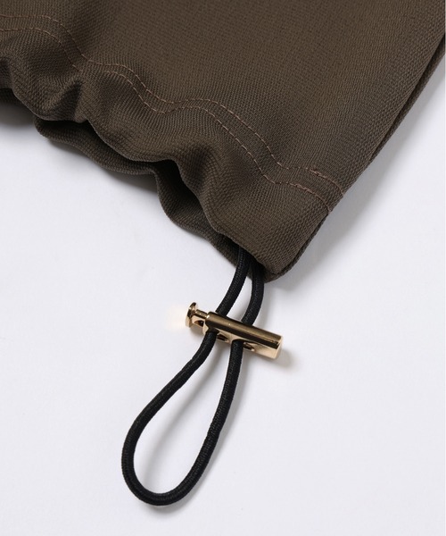 CULLNI(クルニ)の「Dry Stretch Cloth Drawstring Short Sleeve Pullover(Tシャツ/カットソー・メンズ・ブラウン/ブラック/ネイビー・1/0/2)」の7枚目の写真