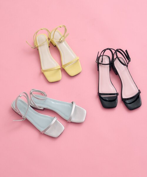 mystic（ミスティック）の「ストラップフラットサンダル（サンダル・レディース・ブラック/シルバー/イエロー・38/37/36）」の8枚目の写真